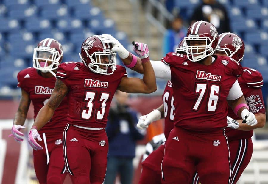 UMass Coastal Carolina Schedule 2017 18 Football Series