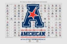 2017 American Athletic Conference Football Helmet Schedule