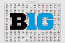 2017 Big Ten Football Helmet Schedule
