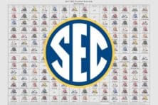 2017 SEC Football Helmet Schedule