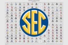 2018 SEC Football Helmet Schedule