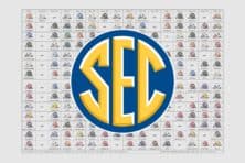 2019 SEC Football Helmet Schedule