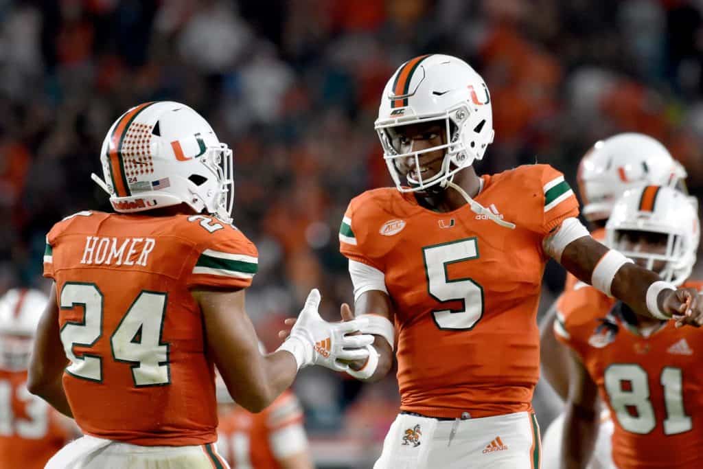 Miami and USF schedule threegame football series