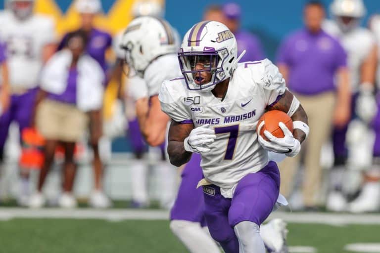 James Madison, Weber State schedule 202122 football series