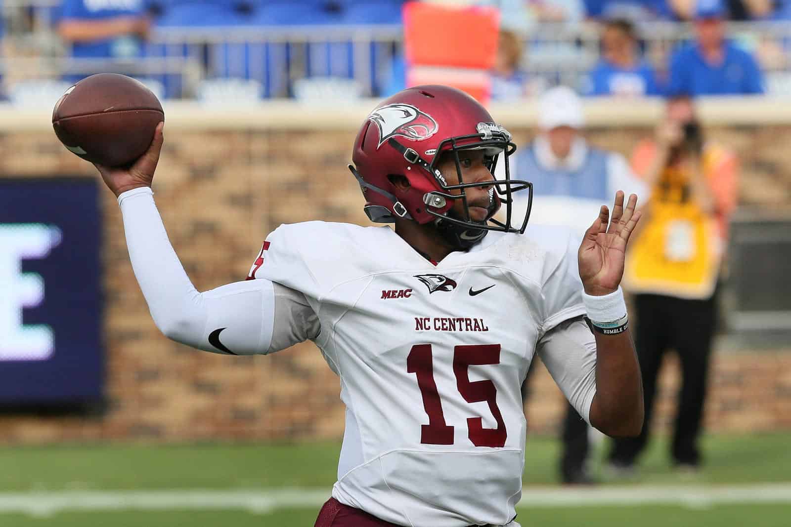 North Carolina Central Tennessee Tech Schedule 2020 2022 Football Series