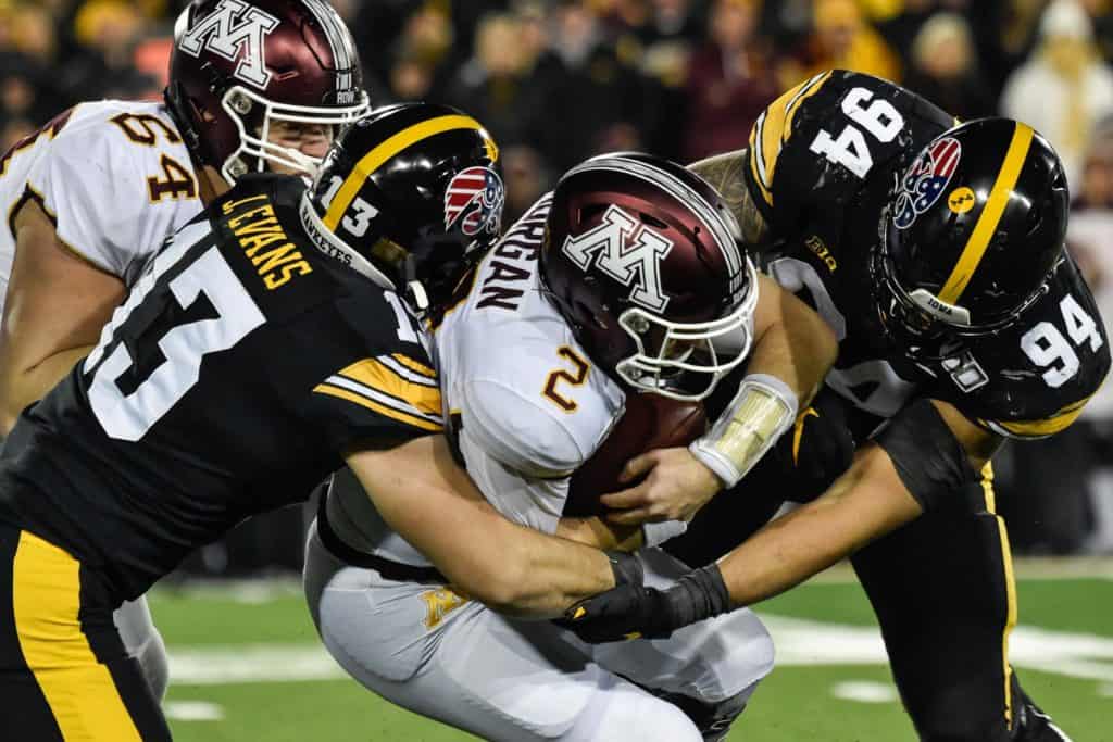 2020 Iowa at Minnesota football game moved to Friday night