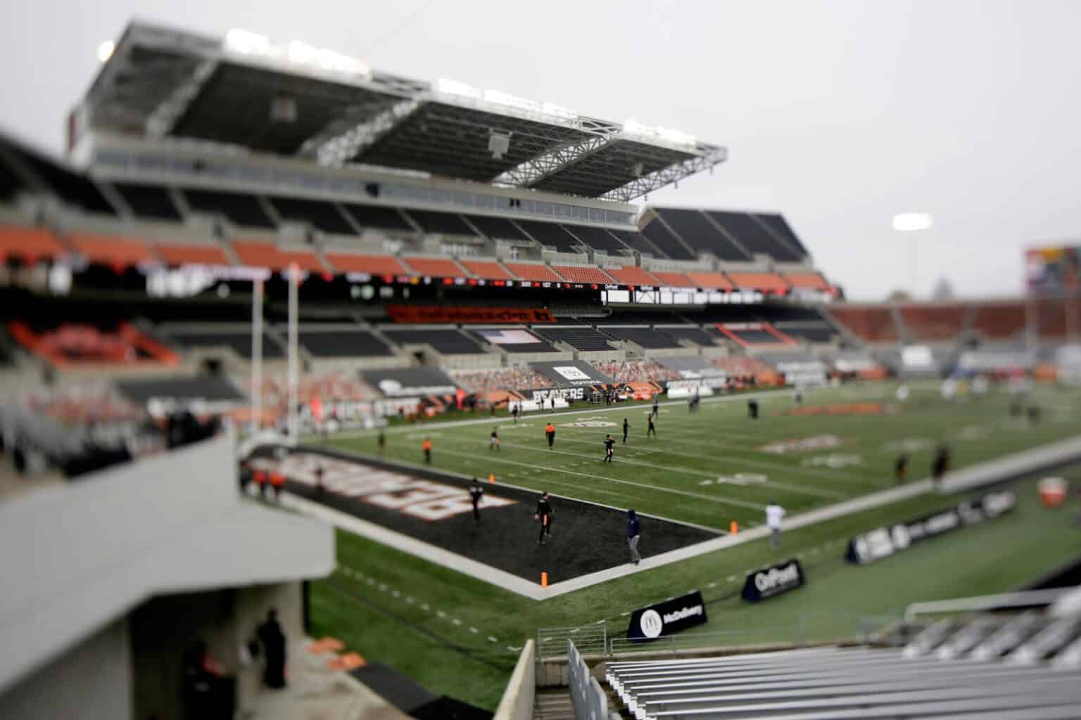 Oregon State-Stanford football game moved to Reser Stadium