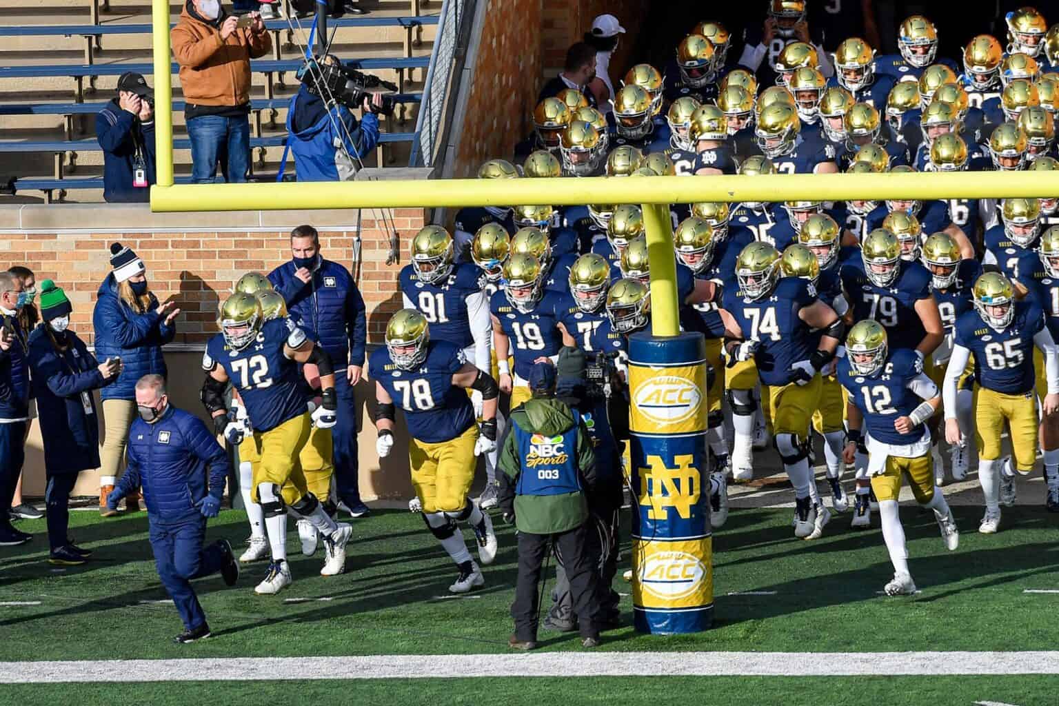 Notre Dame, Indiana schedule 203031 homeandhome football series