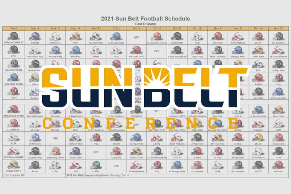 Sun Belt & ESPN Announce Updates to 2022 Football Schedule - Sun Belt  Conference