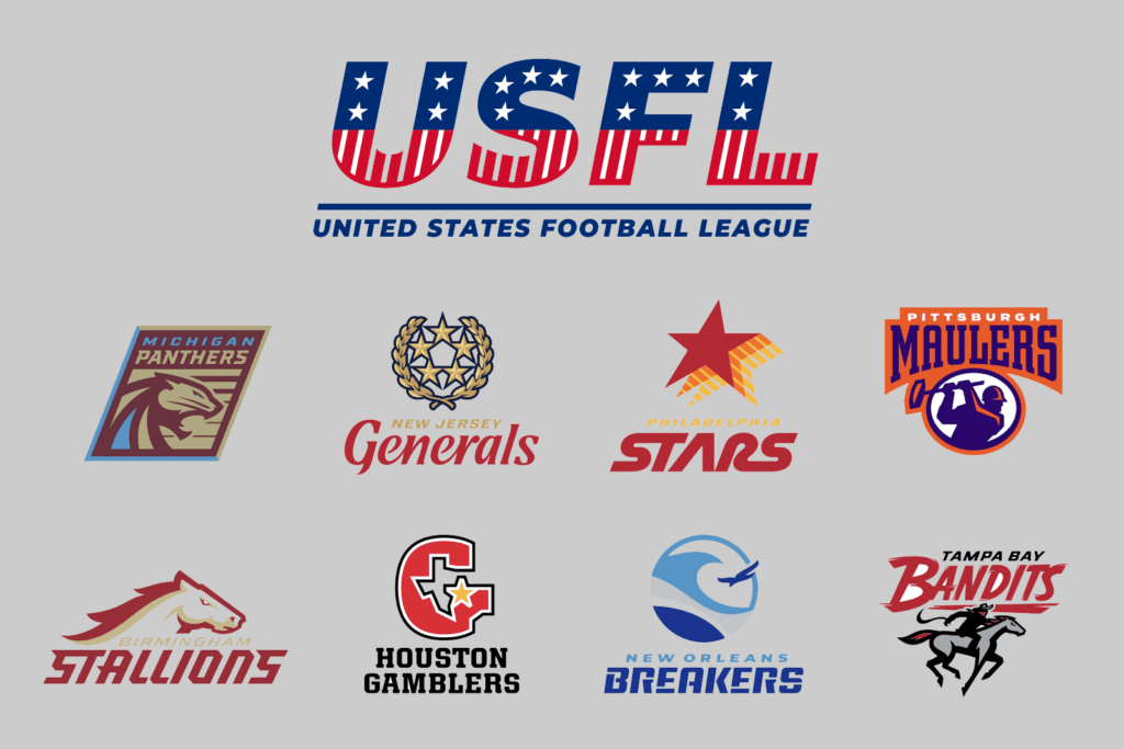 united states football league jerseys
