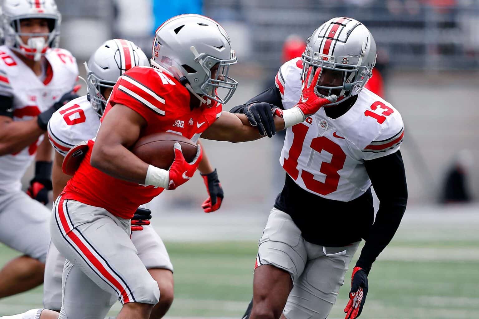 College football spring games 2022 Ohio State highlight