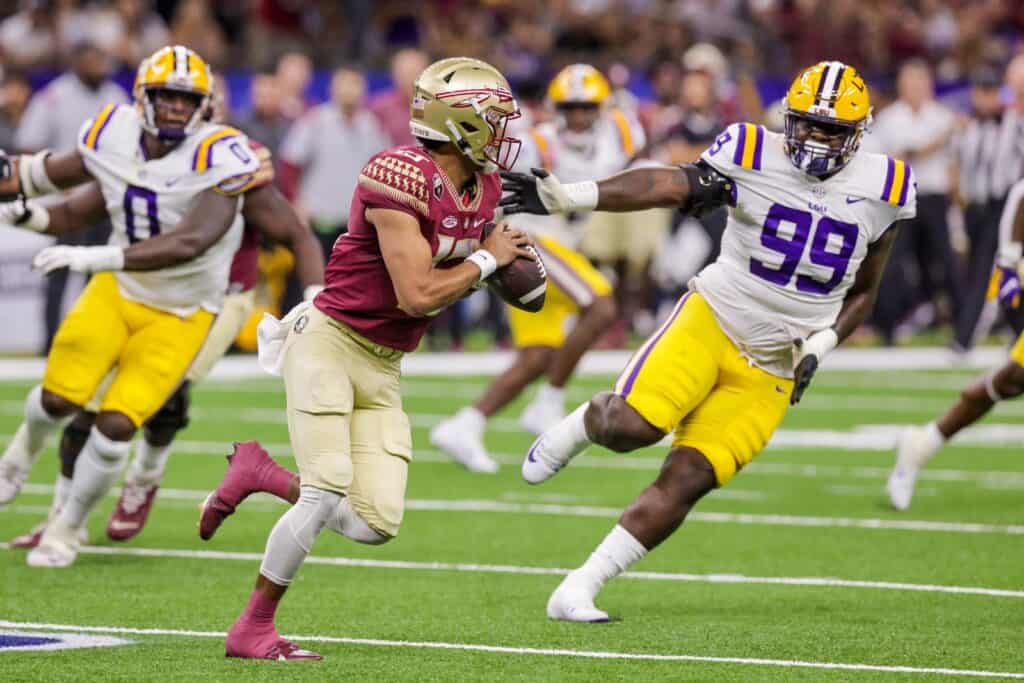 College Football Week 1 Picks and DFS Plays: FSU & LSU headline slate -  Tomahawk Nation