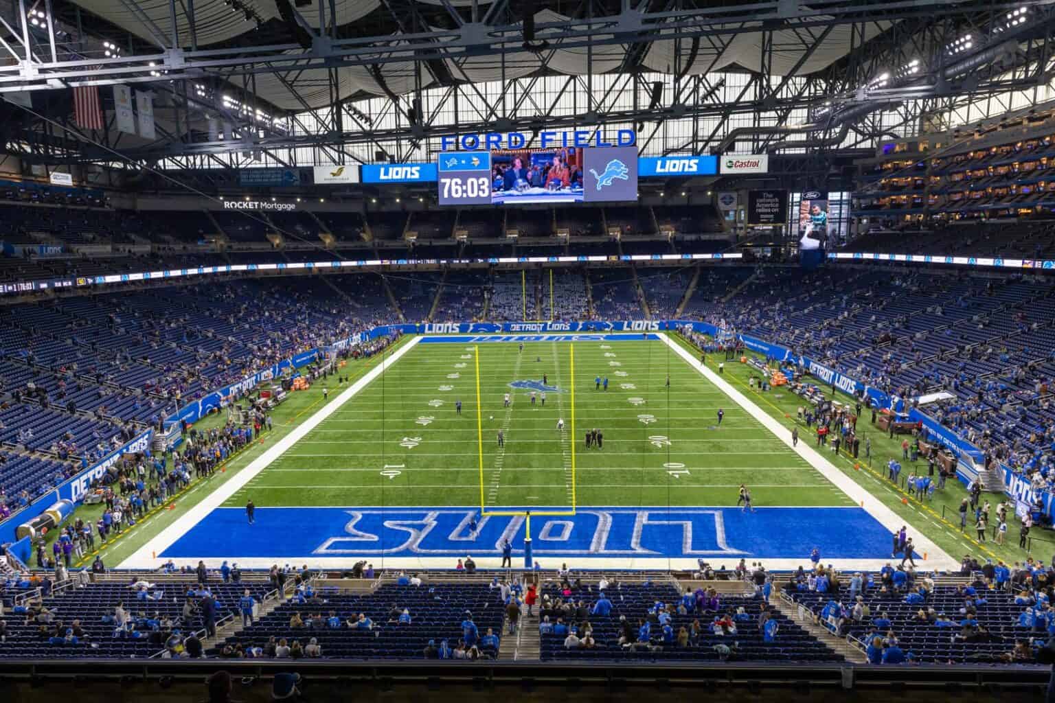 Ford Field named host site for USFL's Panthers, Stars in 2023