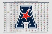2023 American Athletic Conference Football Helmet Schedule
