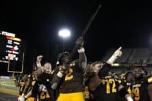 Fire in the hole: The 10 FBS rival trophies that feature a weapon