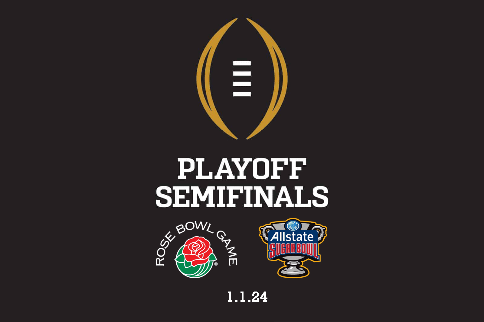 College Football Playoff: 2023 semifinal pairings
