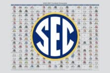 2024 SEC Football Helmet Schedule