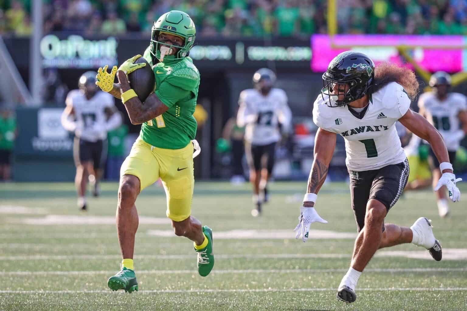 OregonHawaii football game in 2024 rescheduled for 2032 season