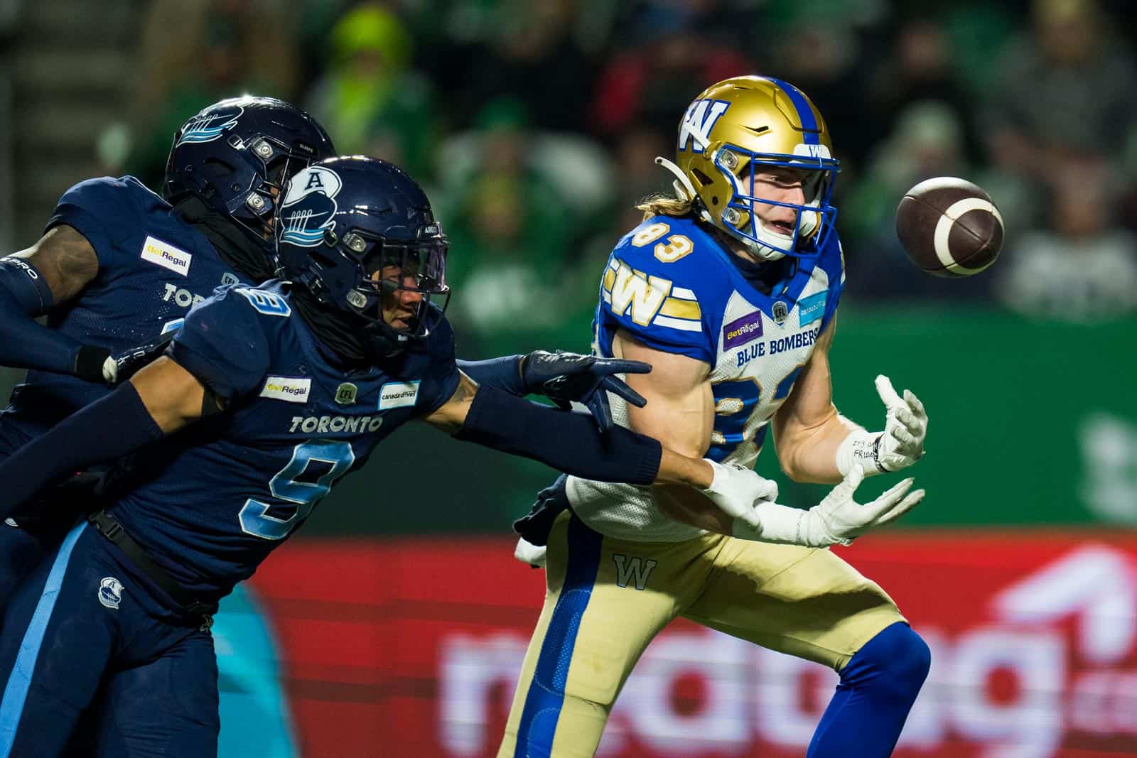 CFL Grey Cup: Toronto vs. Winnipeg