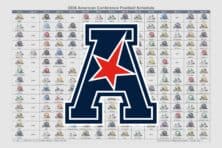 2026 American Conference Football Helmet Schedule