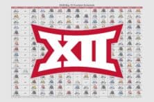 2026 Big 12 Football Helmet Schedule